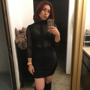 Sight to see dress- Black